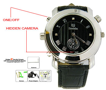Spy Camera In Ladies Watch